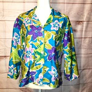 Laura Ashley 100% Silk SZ Small